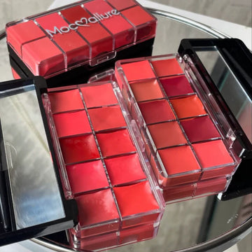 10 COLOR MOCALLURE MATTE CREAM LIPSTICK PALETTE ( 100% AUTHENTIC )