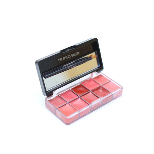 10 COLOR MOCALLURE MATTE CREAM LIPSTICK PALETTE ( 100% AUTHENTIC )