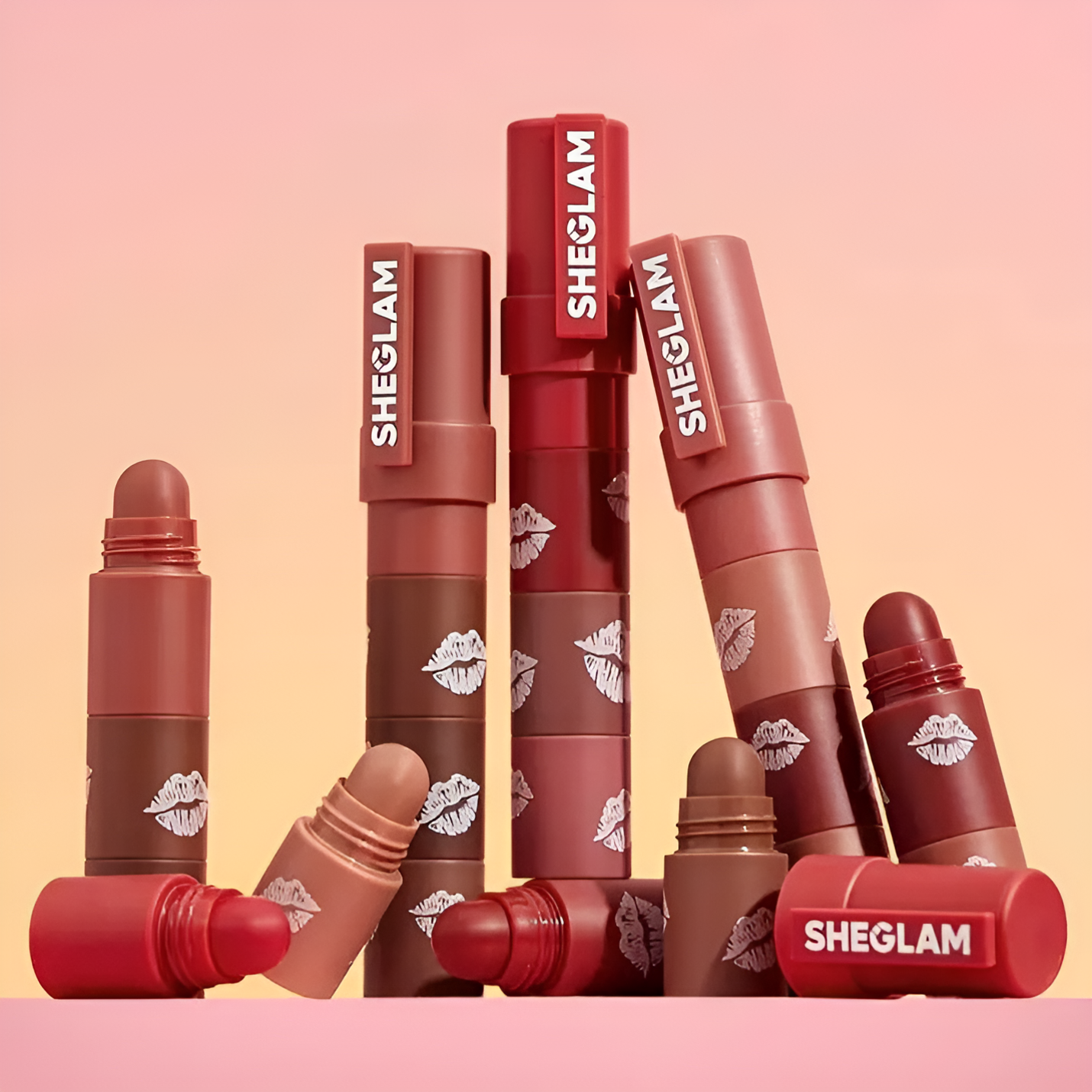 SheGlam Mega Lipstack – 3-in-1 Lip Perfection (Original)!